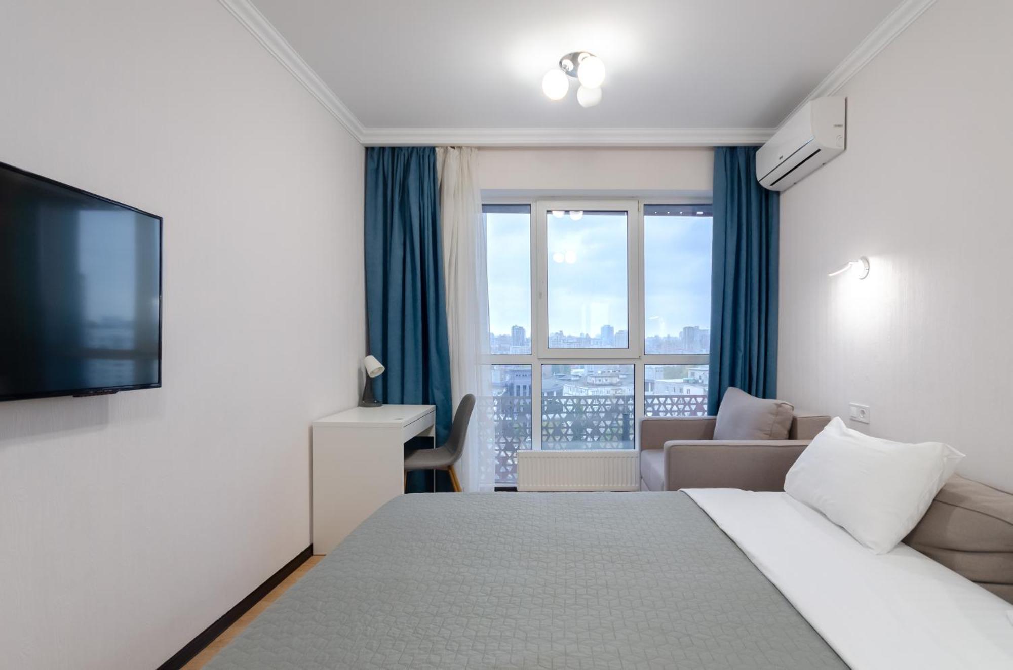 Petrovdom 41B-59B-90B-77B Stunning City View Apartments At Rc Kvartet, Central Railway Station Kyjev Exteriér fotografie